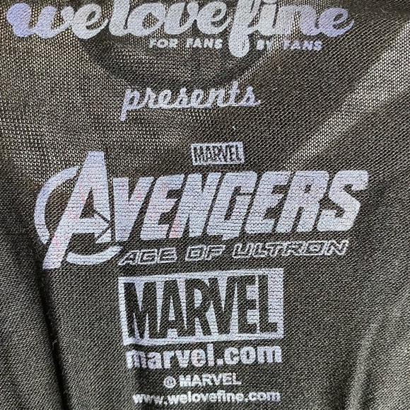 Marvel Black Widow Knot Back Tank Top Cosplay Extra Large XL Fandom Comic - Picture 4 of 14